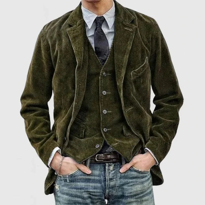 Ashford Textured Corduroy Jacket
