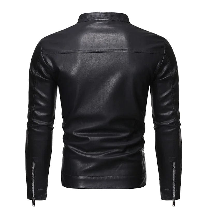 Oliver Slim-Fit Leather Jacket