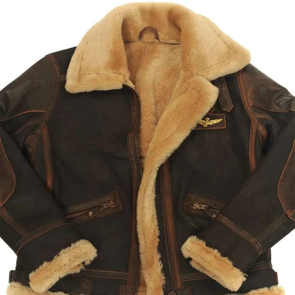 Halston Arctic Shearling Jacket