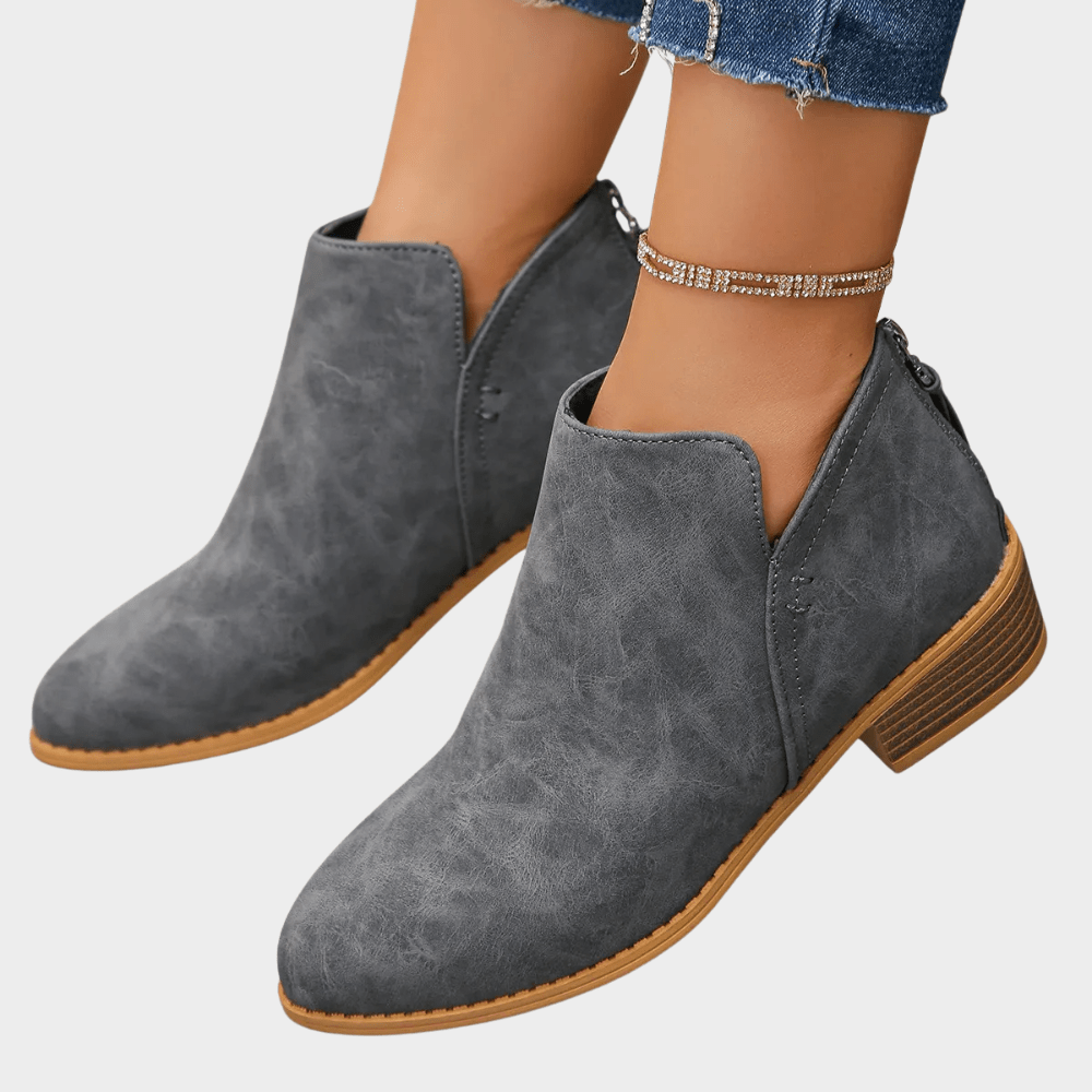 Ruby Leather Ankle Boot