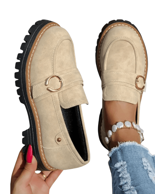 Megan Premium Patent Loafers