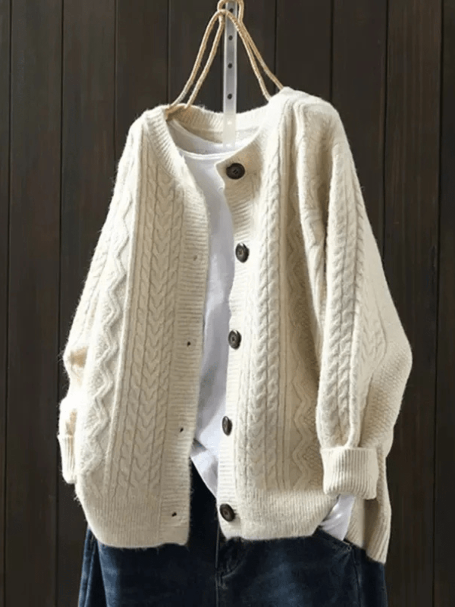 Nora Evergreen Cardigan