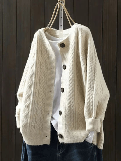 Nora Evergreen Cardigan