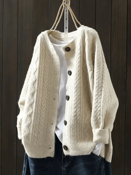 Nora Evergreen Cardigan
