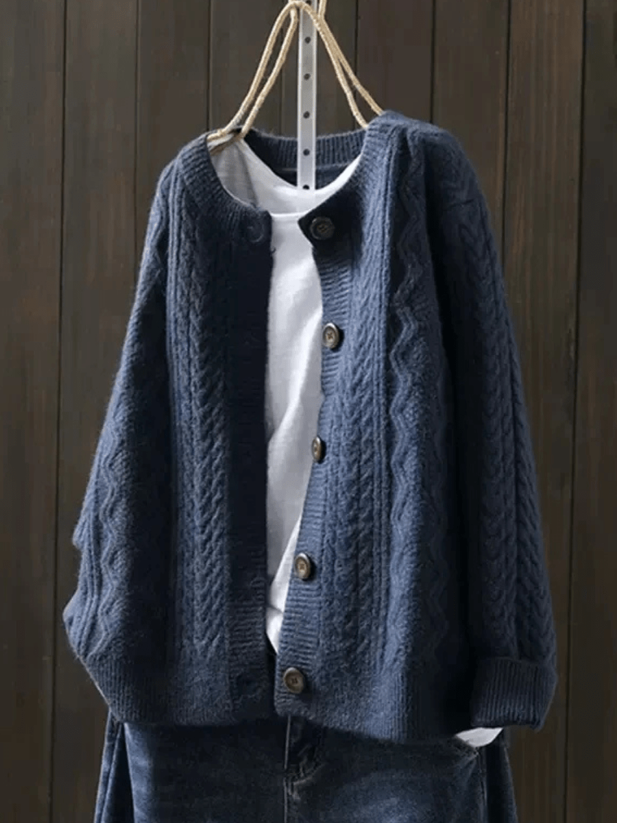 Nora Evergreen Cardigan