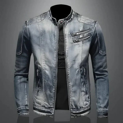 Jett Gunmetal Rider Jacket