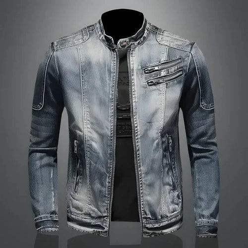Jett Gunmetal Rider Jacket