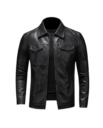 William Vintage Moto Leather Jacket
