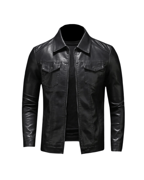 William Vintage Moto Leather Jacket