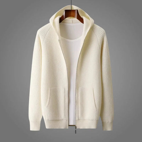 Rowan Textured Hooded Cardigan