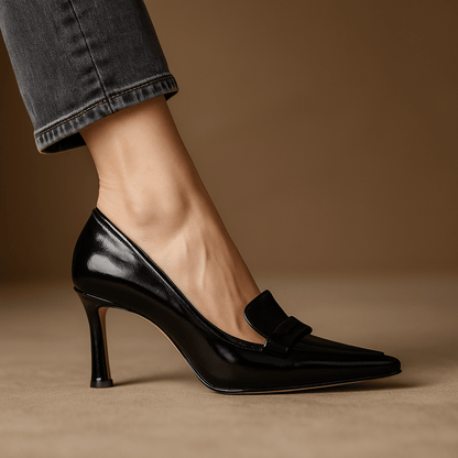 Livia Pointed-Toe Heels