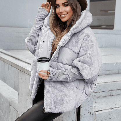 Elara Plush Puffer Jacket