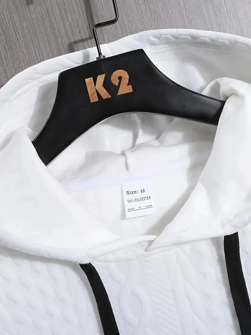 Clara Cozy Cable Hoodie