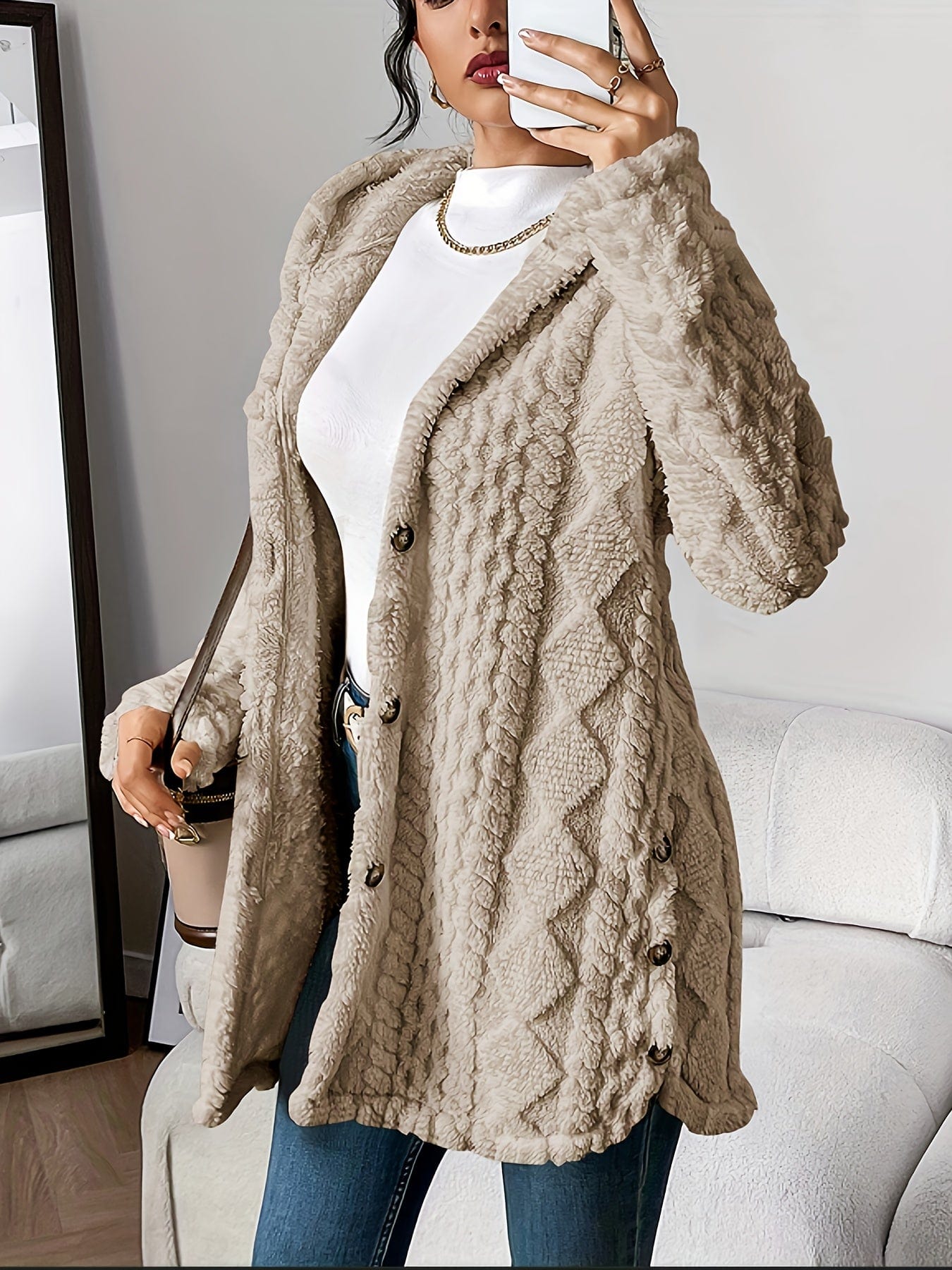 Mila Fleece-Lined Cardigan
