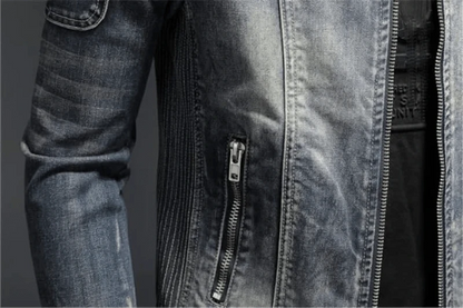 Jett Gunmetal Rider Jacket