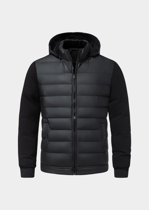 Jaxon Puffer Knit Jacket