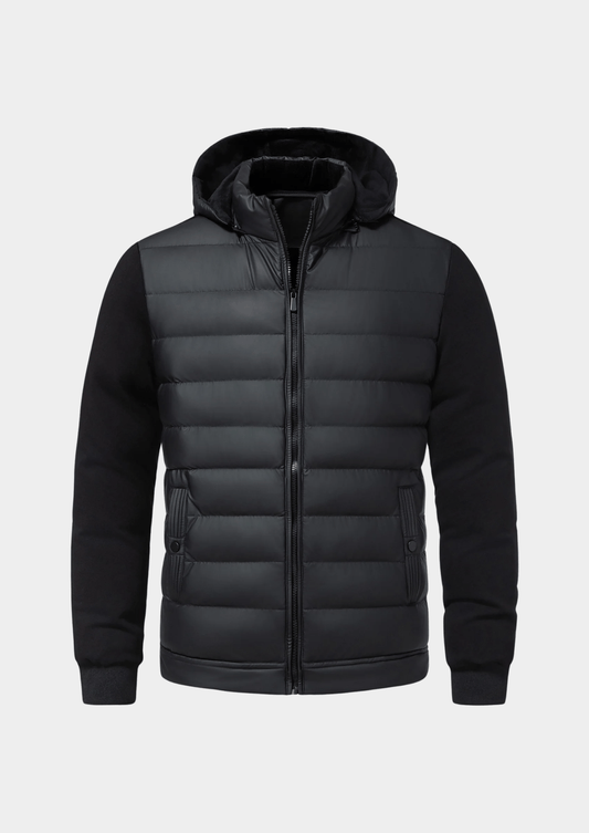 Jaxon Puffer Knit Jacket