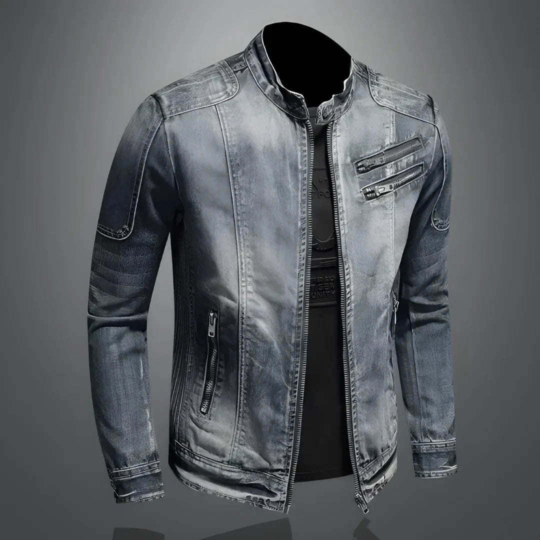 Jett Gunmetal Rider Jacket