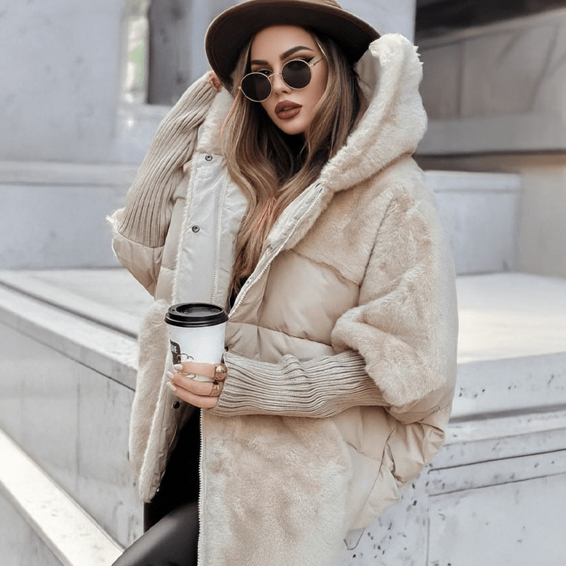 Elara Plush Puffer Jacket