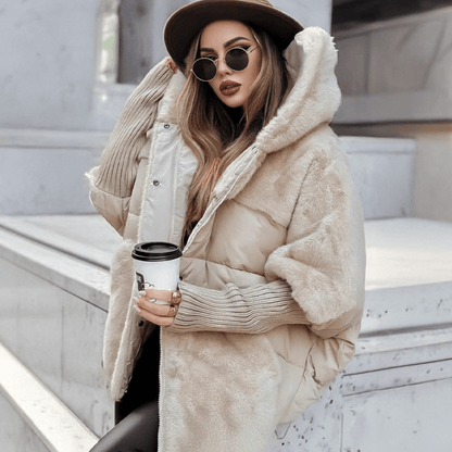 Elara Plush Puffer Jacket