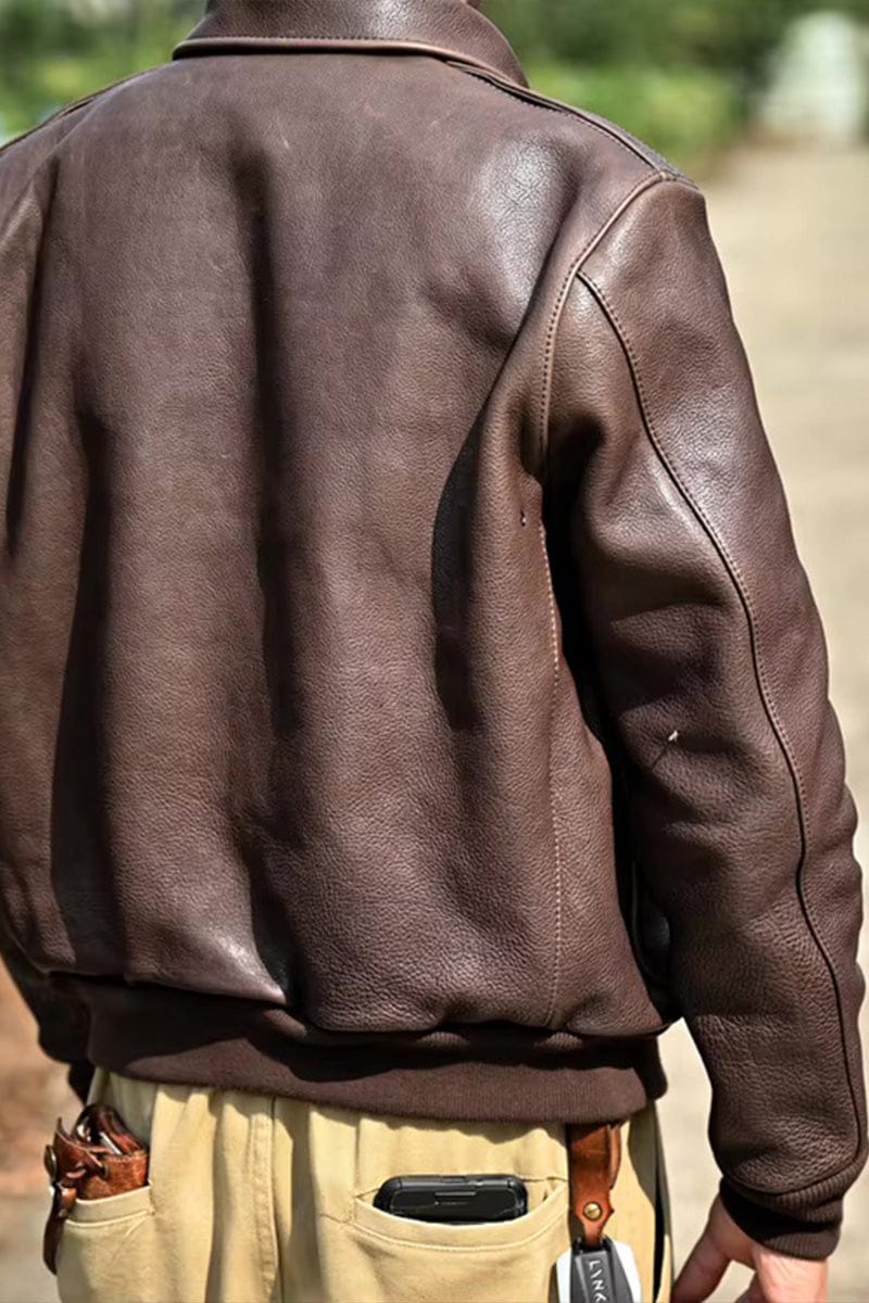 Grayson Vintage Bomber Jacket