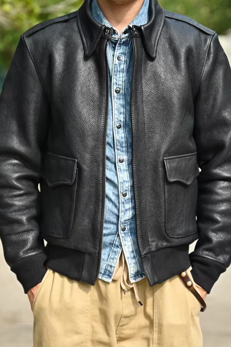 Grayson Vintage Bomber Jacket