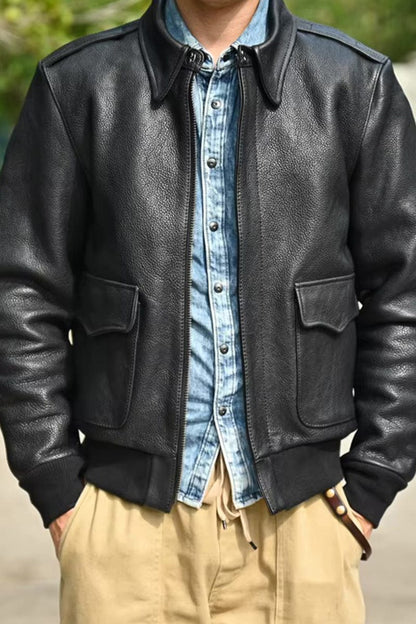 Grayson Vintage Bomber Jacket