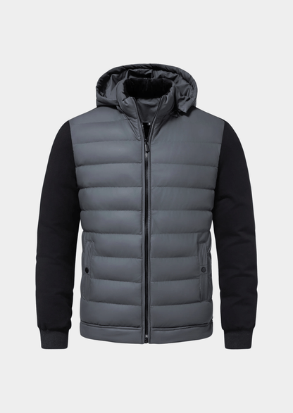 Jaxon Puffer Knit Jacket