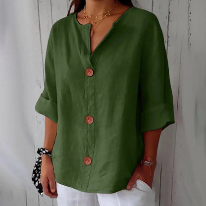 Vera Breezy Linen Shirt