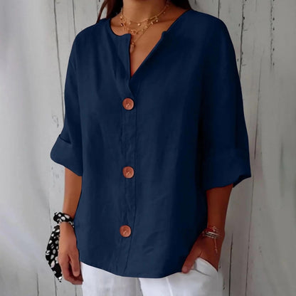 Vera Breezy Linen Shirt