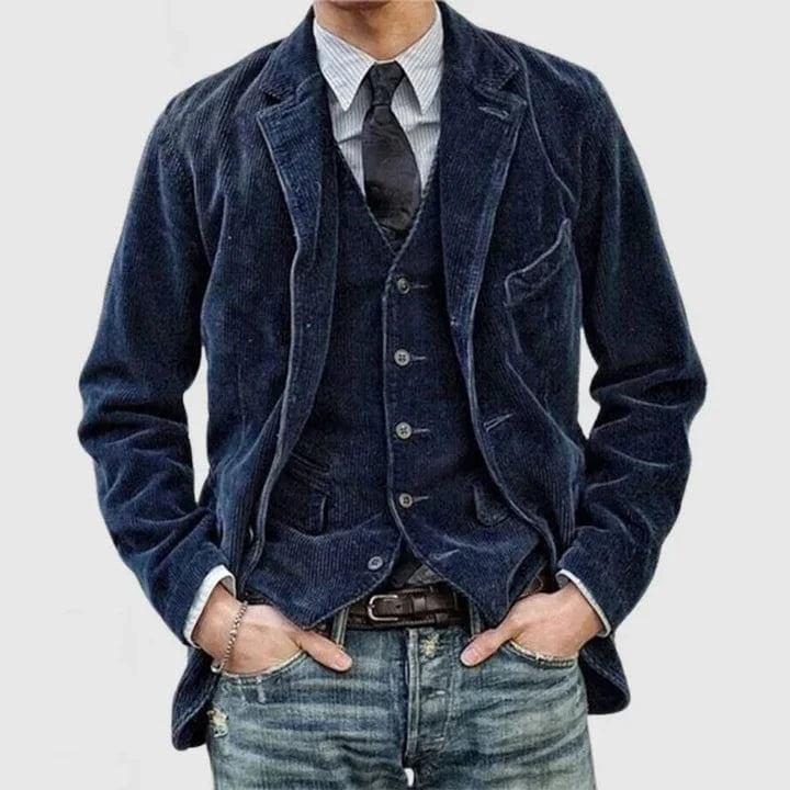 Ashford Textured Corduroy Jacket