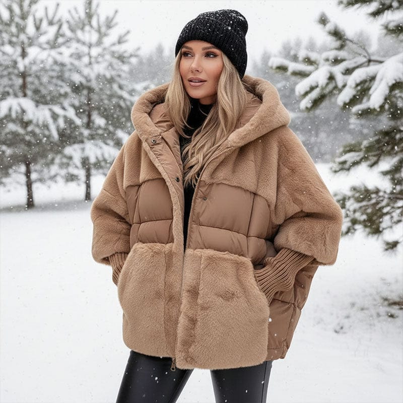 Elara Plush Puffer Jacket