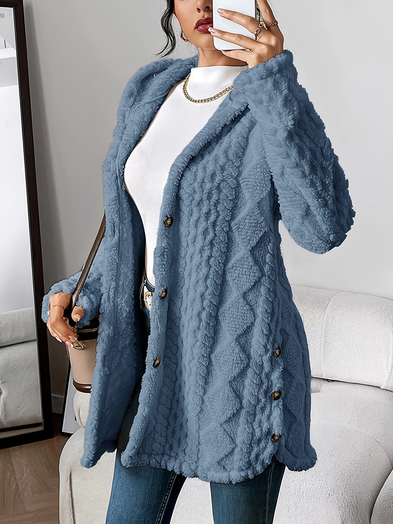 Mila Fleece-Lined Cardigan