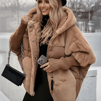 Elara Plush Puffer Jacket