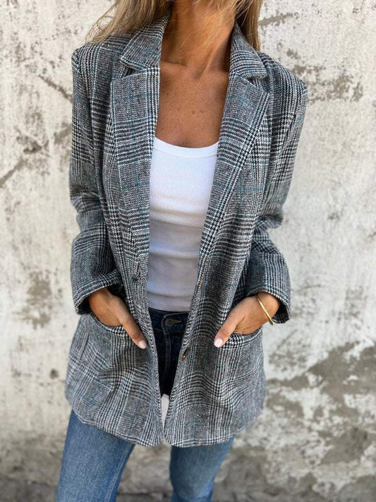 Celine Check Blazer