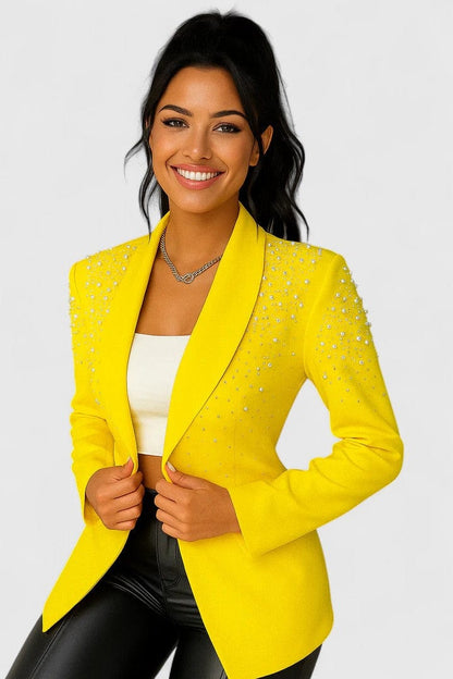 Vera Luxe Pearl Blazer