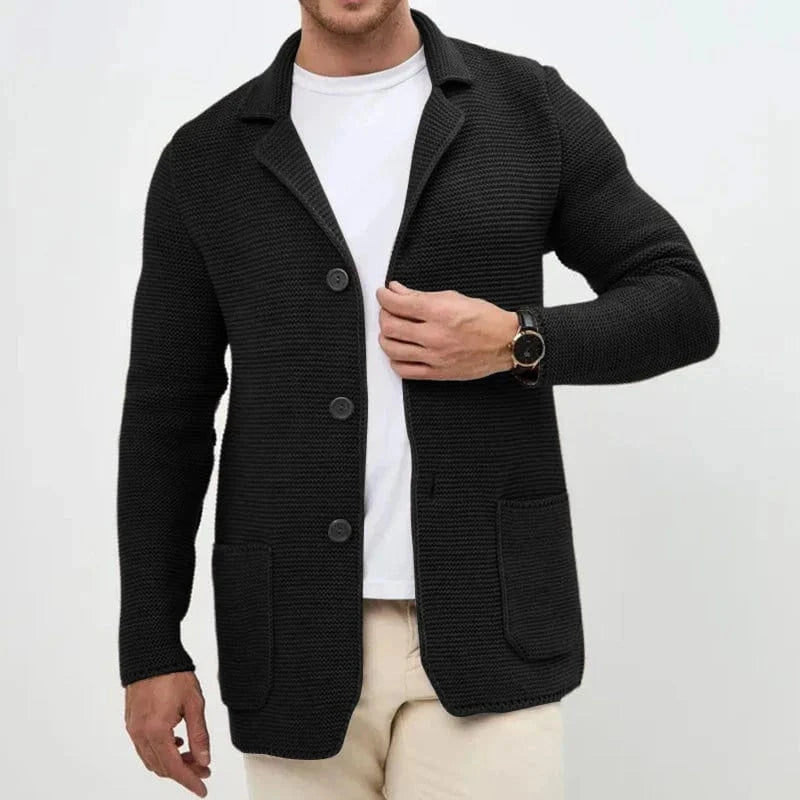 Grayson Ribbed Blazer Cardigan