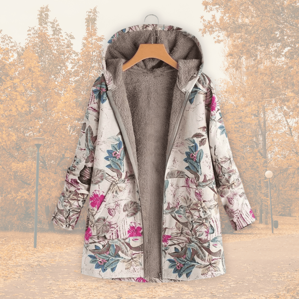Isla Quilted Floral Coat