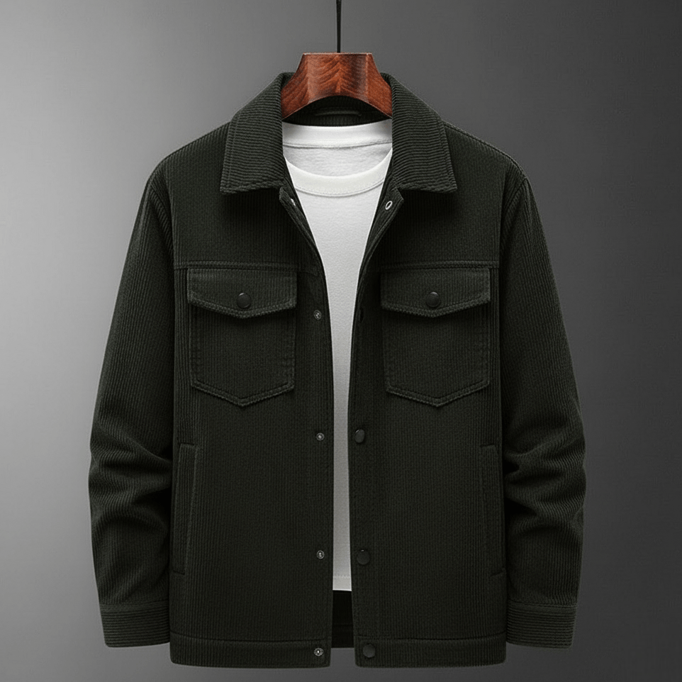 Theo Soft-Ribbed Jacket