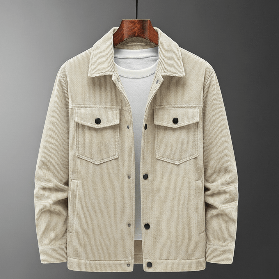 Theo Soft-Ribbed Jacket