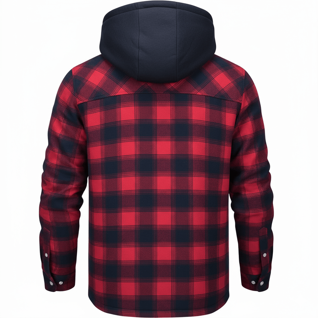 Knox Hooded Plaid Jacket