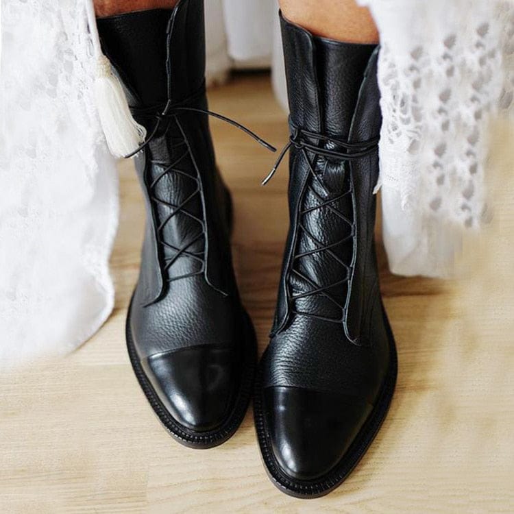 Amelia Classic Leather Boots