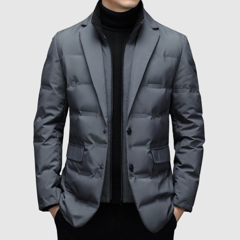 Ellis Zip-Insert Puffer Blazer