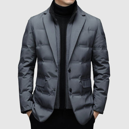 Ellis Zip-Insert Puffer Blazer