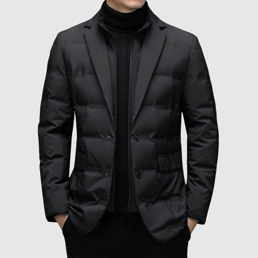 Ellis Zip-Insert Puffer Blazer