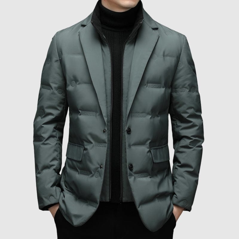 Ellis Zip-Insert Puffer Blazer