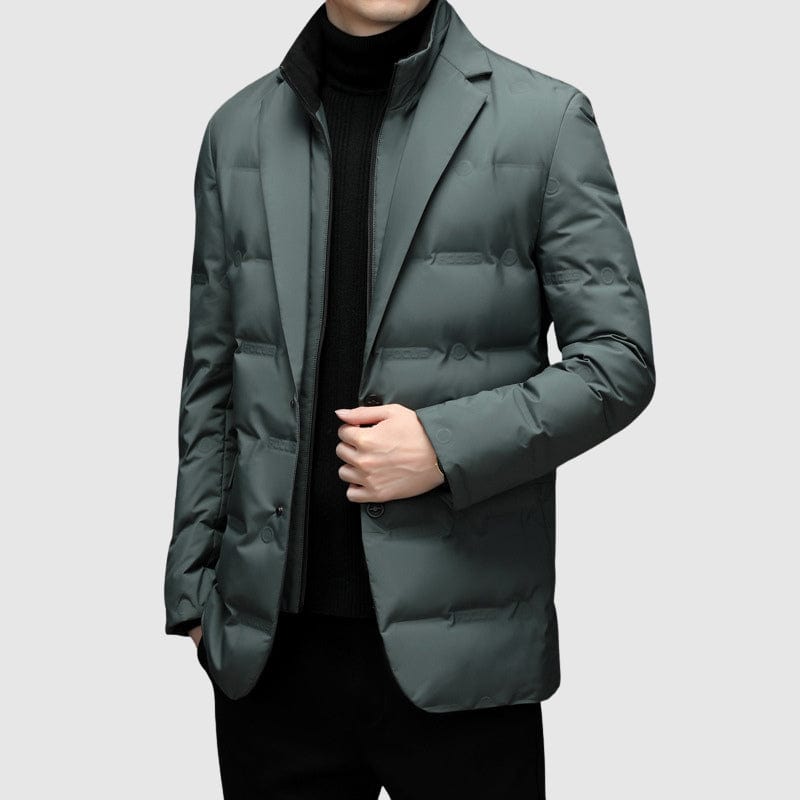 Ellis Zip-Insert Puffer Blazer