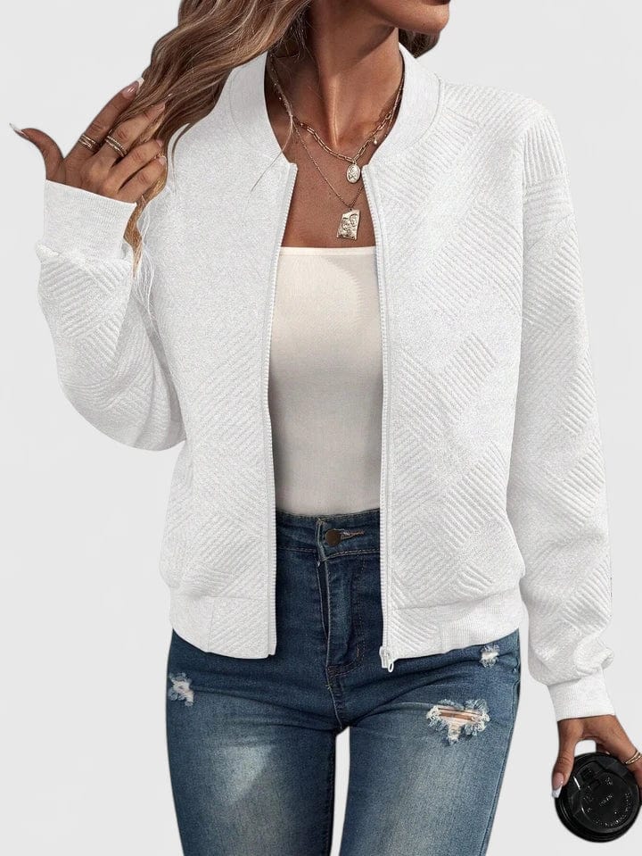 Tessa Luxe Zip Bomber