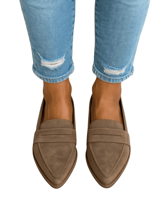 Allison Cozy Suede Loafers
