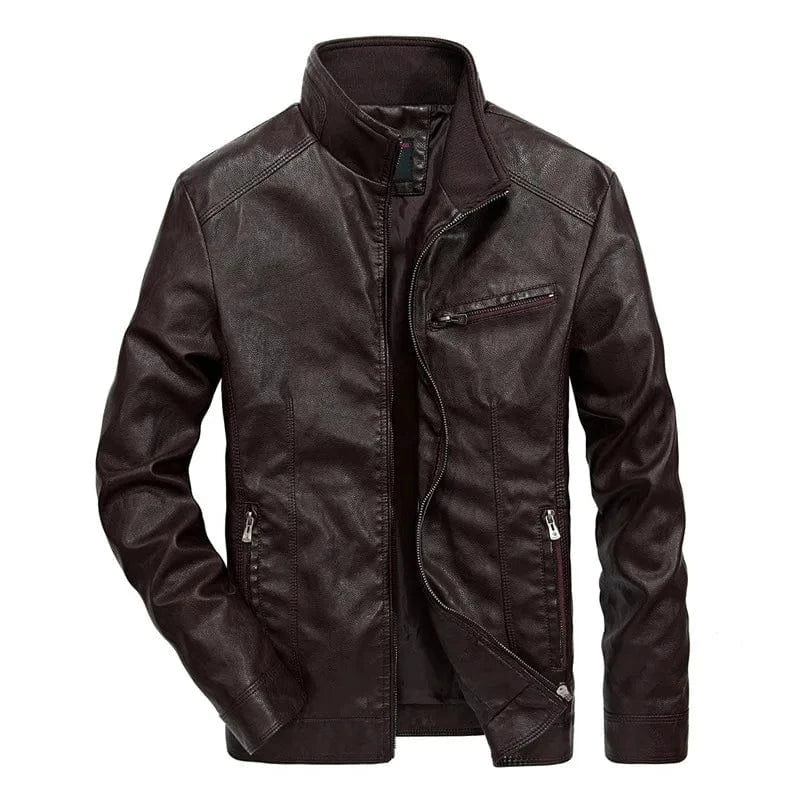 Charles Modern Moto Leather Jacket
